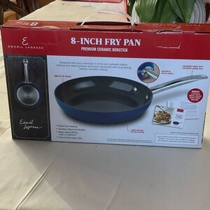 Emeril Lagasse 8-inch Ceramic Nonstick Fry Pan (Blue)